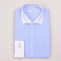 [듀퐁] 클레릭 스트라이프 슬림핏 셔츠 SE3SM21LS328SBU