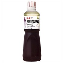 업소용드레싱 Kewpie 큐피 흑초 양파 드레싱 1L 2개 로스트비프