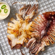 쿠메푸드 산지직송 포항 구룡포 피데기 반건조 오징어 10마리 특대 대 중 소 버터 마요네즈 증정, 4. 국산 반건조 오징어 10마리(특대) 1500g