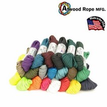 1300K 앳우드로프 550 파라코드 100Ft 낙하산줄 컬러, S03. Red