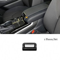 Toyota Highlander 2021 2022 ABS 탄소 섬유 도어 창 유리 리프트 제어 스위치 패널 커버 트림 LHD 인테리어 액세서리, 팔걸이 상자 손잡이, 토요타