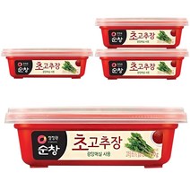 청정원순창 초고추장, 170g, 4개