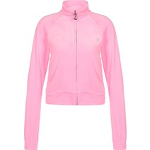 Juicy Couture 탠ya 벨로ur T레인ings재킷 핑크