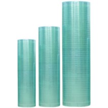 렉산골판 복층판 지붕재 방수 투명 차양 골판지 루프, 두께 1mm 폭 1.5m 길이 1m