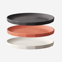 킨토 알프레스코 캠핑 식기 플레이트 190mm 3색상, 블랙, 1개