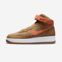 (NIKE) 나이키 에어포스 1 하이 07 LX 브라운 오렌지 남성 여성 운동화 신발