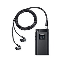 SHURE KSE1500SYS-J 이어폰 시스템 콘덴서 유형 고해상도 호환 통합 헤드폰 앰프 블랙