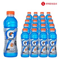 롯데칠성 게토레이 블루볼트 600ml x 20개 펫 이온음료 스포츠음료, 상세페이지 참조