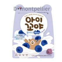 아이꼬야 불가리스 요거트 과자 17 g, 20억 유산균 블루베리, 17g, 40개