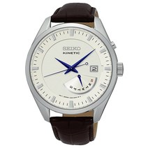 세이코 SEIKO 키네틱 쿼츠 남성용 시계 SRN071P1 실버