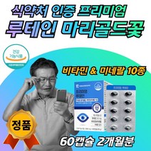 50대 프리미엄 루테인 20M 구기자 결명자 2달치 남자 여자 엄마 아빠 생신 선물 추천 어머니 아버지 할머니 할아버지 60대 70대 80대 마리골드 메리골드 미니 눈 보호제 시력 빌베리