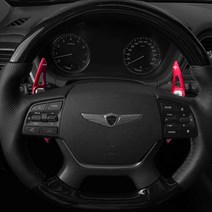 유투카 제네시스 DH G80 핸들 튜닝 패들쉬프트 연장킷, 실버