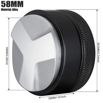 에스프레소 디스트리뷰터 매트 베이스 랙 바리스타 도구 액세서리 51mm 53mm 58mm 카페 포터필터 스탠드 커피 필터 탬퍼 홀더, 3각 합금 58mm