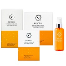리브이셀 프리미엄 인텐시브 비타콜라겐 패키지 5회분(이마5회+볼5회+아이5회+미스트1개)