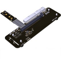 [해외] R43SGR43SGTU 라이저 M.2 M 키 NVME 연장 케이블 M2 PCIE 3.0X4 그래픽 카드 케이블 ITX STX NUC VEGA64 GTX1080TI 용 32, 50CM R43SG-TU