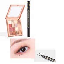 번지지않는아이라이너리퀴드별스탬프 아이라이너, 1set, 02