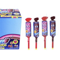 츄파춥스 피리사탕 15g 랜덤 낱개4개 막대사탕 피리캔디(딸기2+콜라2), 4개