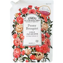르샤트라 섬유유연제 피오니부케 리필, 1500ml, 1개
