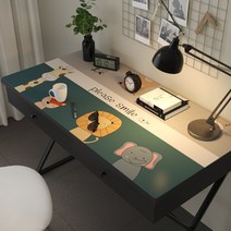 학생 어린이 친환경소재 책상 패드 테이블 패드 데스크 매트, G 동물 낙원