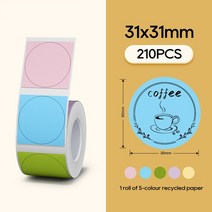 사무용전자기기 계산기 세무사 회계사 Niimbot B1 라벨 프린터 휴대용 열 Labeller 제작자 바코드 QR 코드 자기 접착 스티커 종이 롤 블루투스, [09] 1Jewelry Tag B