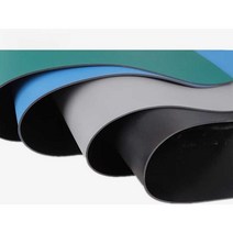 제전매트 실험실 작업대 패드 고무판 공장 실험실, 무광택 그린 1.2mx10mx2mm 전체 롤