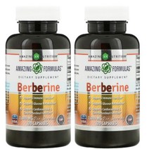 Amazing Nutrition Formulas Berberine 500mg (1000mg Per Serving) 120 Capsules, 120정 2개
