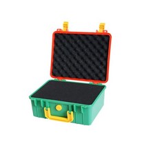 카메라캐리어 탱크 하드케이스 충격방지 방수 방진 장비 휴대용, N02 .red green_280x240x130mm