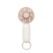 미니팬USB 충전식 휴대용 미니 선풍기 야외 배낭 여행 캠핑 피크닉 공부 쿨링 팬 여름, 01 White