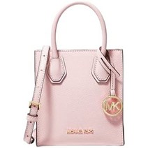 학생 데일리 메신저백 엄마 크로스백 Michael Kors Mercer 엑스트라 미니 페블 가죽 크로스바디 백 파우더 블러쉬