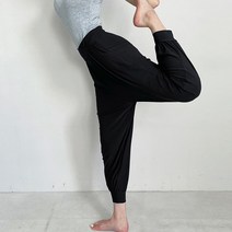 라블루 여성 알라딘 하렘 조거 밴딩 팬츠 요가바지 필라테스
