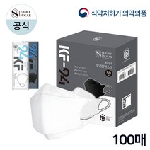 에이트슈가 국내산 슈가포 대형 숨편한 KF94 마스크 개별포장, 슈가포 블랙 100장