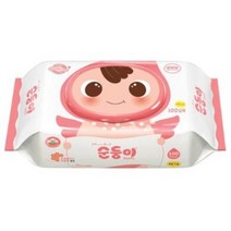 순둥이 베이직 무향 엠보싱 플러스 유아물티슈 캡형, 10팩, 1개