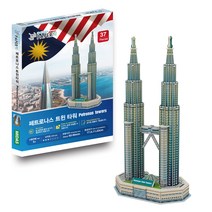 페이퍼락 3D입체퍼즐 - 페트로나스 타워 PL-WA205