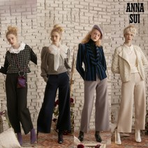 안나수이(ANNA SUI) 울블랜딩 이중직 핸드메이드 팬츠1종