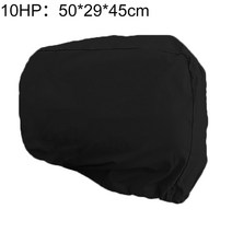 보트방수커버 물 비 증거 Universals 보트 10HP/40HP/100HP/200HP 모터 커버 바깥 쪽 엔진 보호기 커버 쉘, 08 Black 10HP
