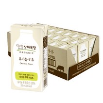 상하목장 유기농 우유 125mlx24 외 멸균우유 모음, 상하목장 멸균우유 200ML X 24, 24개, 200ml