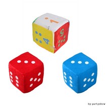 스펀지주사위(중)10cm 스펀지 대형주사위 게임 이벤트, 레드