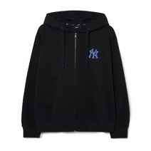 MLB 공용 베이직 백빅로고 오버핏 후드 집업3ATRB0231-50BKS