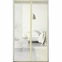 촘촘방충망 현관방충문 90x200cm 베이지