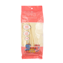 Mini 사이즈 손마중 고무장갑 _ 10켤레 아이보리 옐로우 미니고무장갑, 옐로우 10켤레, 미니(XS)