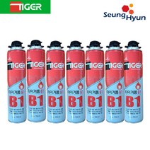 짠짠이마켓 B1 방화폼 난연폼 방화용 우레탄폼 초고난연성 방화폼 타이거 세척 단열 B1, B1(방화용), 1개
