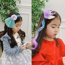 시크릿쥬쥬 헤어핀 엘사 머리띠 헤어밴드 브릿지 머리핀