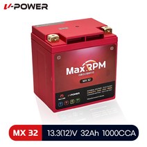 할리 스트리트 글라이더 브이파워 MX32 리튬인산철 배터리 YIX30L-BS 호환