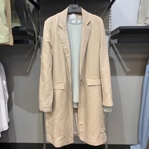 HUM 흄 린넨 라이크 롱자켓