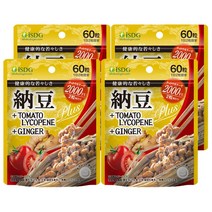ISDG 일본 나토키나제 2000FU 라이코펜 나또 낫또 60캡슐 4개