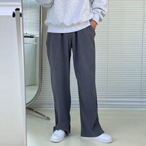 치트키 MADE 찰떡말랑 포근 플리츠 팬츠