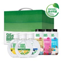 슈가버블 친환경세제 6종구성 선물세트, 3세트