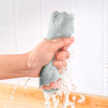 클린홈 물수건 극세사행주 커피 바리스타 행주 10p