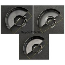 충전식그라인더 전동그라인더 그라인더18v 4인치 충전식 전기톱 bosch용 금속 앵글 135mm 직경 휠 안전 가드 보호대 커버 Electric Angle Grinder, 54mm 내경