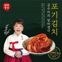 [김수미김치] 김수미 국산 김치 더프리미엄 배추 포기 김치 5kg, 단품